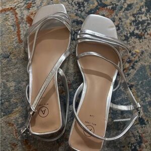 Penningtons Silver Strappy Women's Sandals